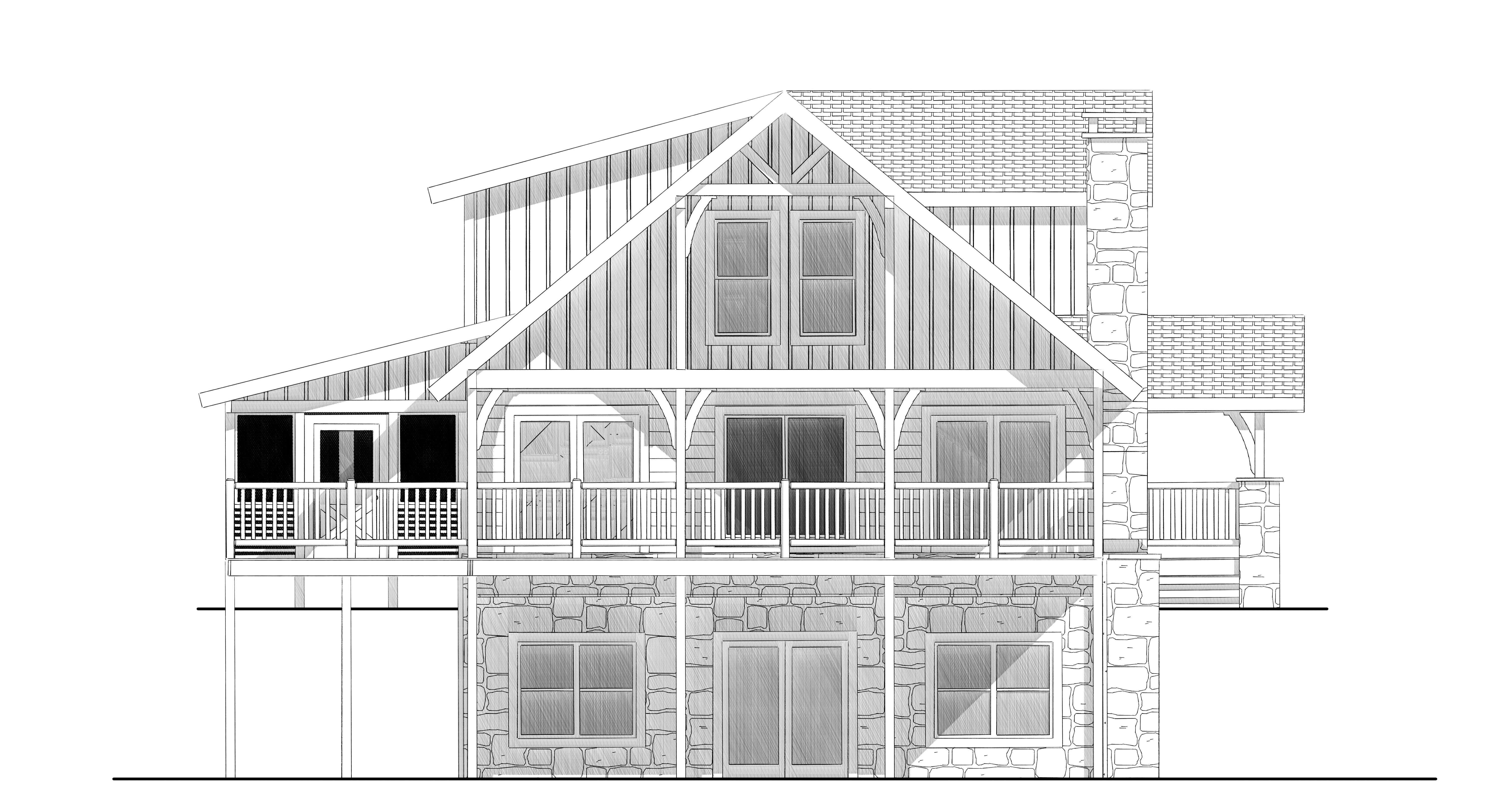 Shade Tree Cabin Plan